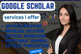 write and publish research article in google scholar peer review index journal