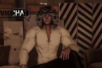custom vrchat avatar vr character furry nsfw avatar
