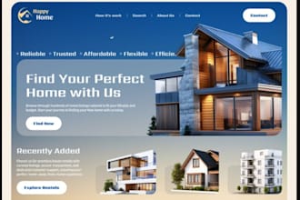 build real estate, investor,  lead generation website