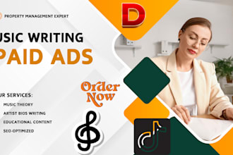 write expert music articles, bios, reviews, and SEO content