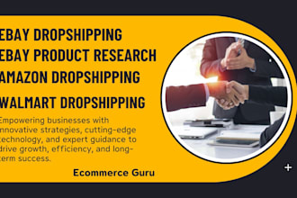 manage amazon dropshipping and ebay dropshipping with winning product research