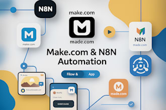 set up your automation using make com, made com, and n8n workflows