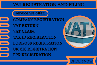 register your company and vat in germany, UK, slovakia, sweden, poland, cyprus