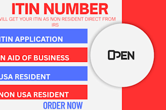 get you itin individual taxpayer number