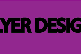 design eye catching flyers for parties, clubs, djs, events concerts