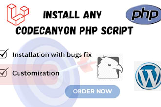 install configure any php, laravel, codecanyon scripts on your server or cpanel