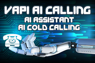 set up vapi ai calling agent for cold calling, ai assistance