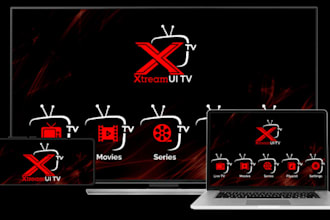 install and configure xtream UI or stalker with auto activation for iptv apps