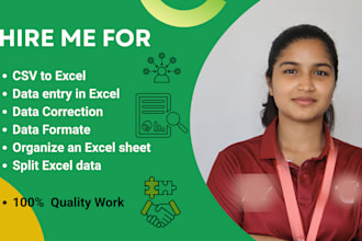 create clean, formatted excel spreadsheets from raw data