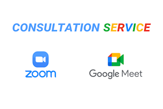 provide consultation via zoom or google meet