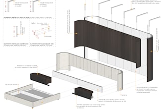 model custom furniture and create technical or presentation drawings