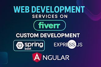 develop and optimize your backend with java spring boot