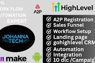 set up gohighlevel crm with ai workflows, sms compliance, and smart booking