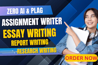 assist in report writing, essay, technical, research and  article writing
