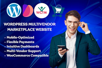 create wordpress multivendor marketplace website using dokan wcfm wc vendors