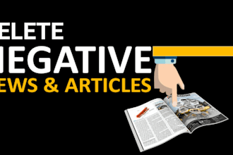 remove negative link delete mugshot and improve online seo