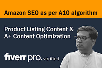 optimize your amazon product listing content as per a10 algorithm SEO guidelines