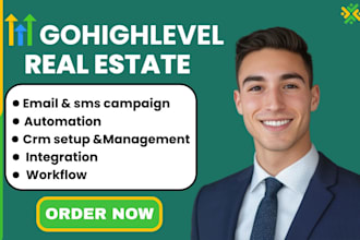 setup gohighlevel real estate crm ai agent ghl real estate landing page,funnel