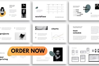 create professional corporate business powerpoint for finance reports