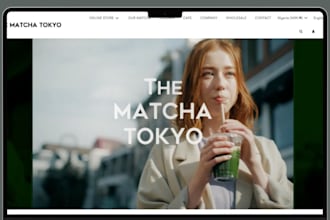 matcha shopify store coffee store coffee website matcha website matcha store