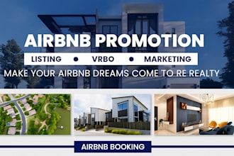professionally promote your airbnb listing to attract more bookings