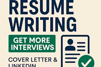 wirte persuasive copy or a professional resume that gets results