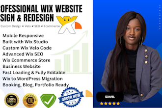 wix website design redesign wix ecommerce store wix velo code wix online store