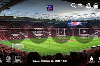 rebrand iptv for android apps with panel to accept multiple dns