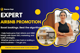 optimize, promote and market your airbnb listing or vrbo to drive real bookings