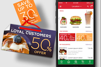 develop loyalty app discount reward app cashback gamification tier coupon app