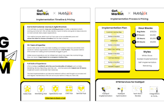 design a strategic one pager, brochure or other infographic