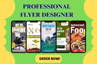 design restaurant football sport nonprofit flyers or digital flyers with qr code