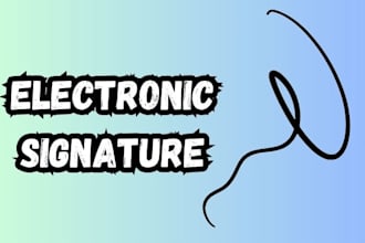 convert your handwritten signature into electronic signature