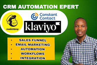 klaviyo campaign mailchimp automation constant contact newsletter email workflow