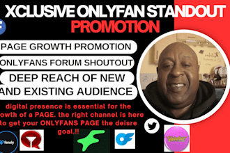 do fansly shoutout, fanvue promotion, patreon, chaturbate profile setup