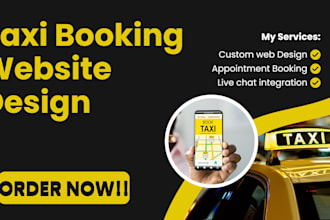 create taxi booking website chauffeur website limousine website taxi website