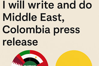 do middle east press release , colombia ,press release distribution