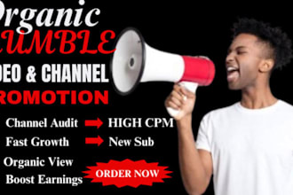 boost your rumble video promotion