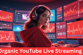 increase your youtube live stream viewers with organic promotion