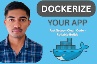 dockerize your application with a custom dockerfile and best practices