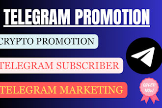 promote your telegram channel to real and active telegram subscriber