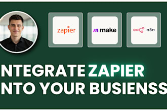 integrate zapier or make workflows into your business
