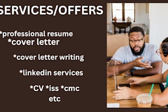 professional resume CV  ats  iss  cms cover letter writing and linkedin services