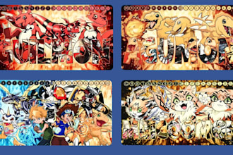 do custom playmat, board game for anime, tcg, agumon, digimon, gulmon, tabletop