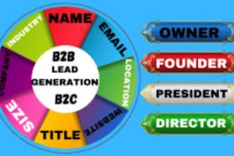 do b2b linkedin lead generation email list building