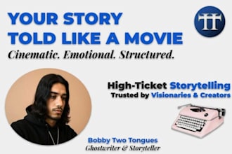 write your life or brand story like a movie script