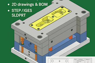 design proffesional injection molds using solidworks
