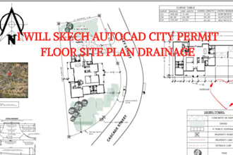 design stormwater drainage systems and pipe networks with plan