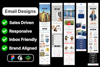 design klaviyo email template, mailchimp email template, and newsletter