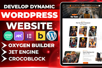 build wordpress woocommerce website on jetengines crocoblock bricks oxygen build